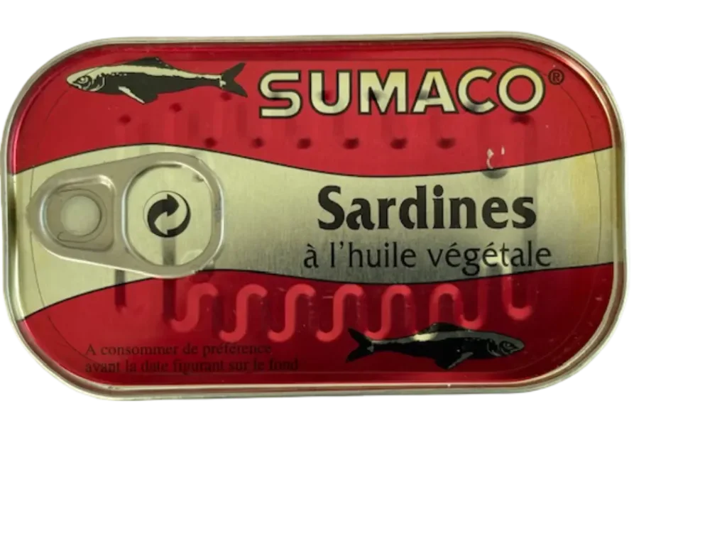 Sardines in vegetable oil